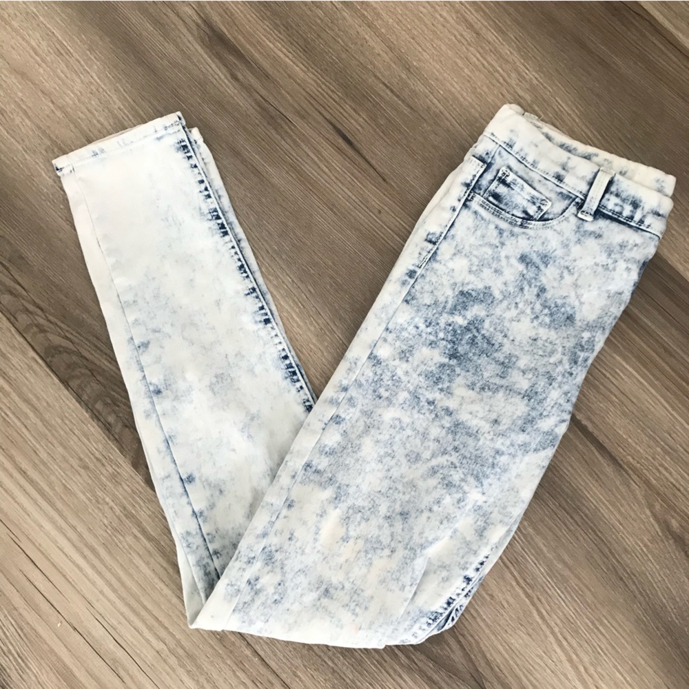 Whit washed Wonder Nation Jeggings (girl) 14/16